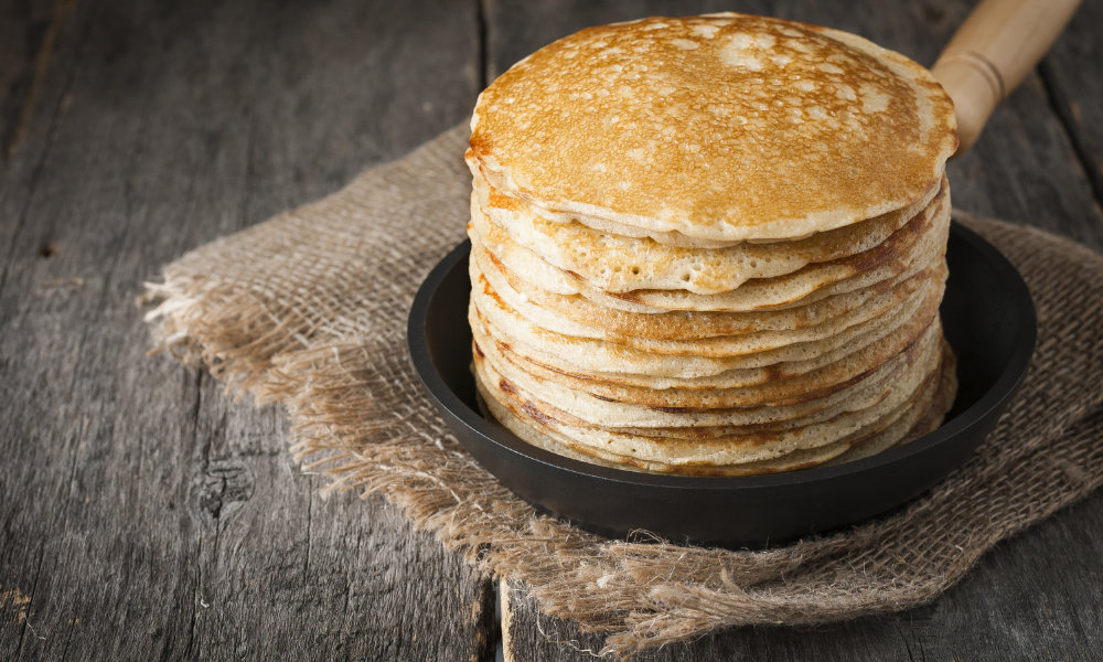 Cannabis oil pancakes